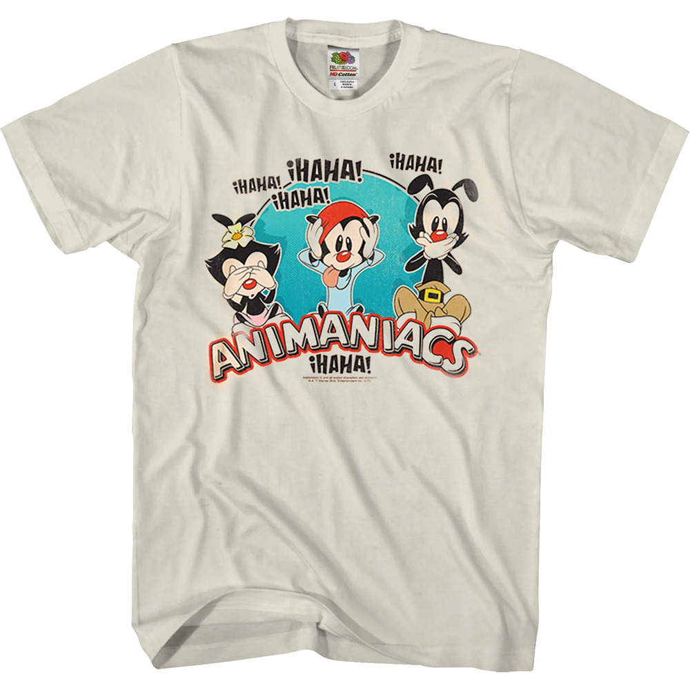 See No Evil Hear No Evil Speak No Evil Animaniacs Tshirt 1